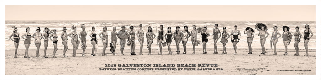 2019 Bathing Beauties Panoramic Galveston Historical Foundation 6395